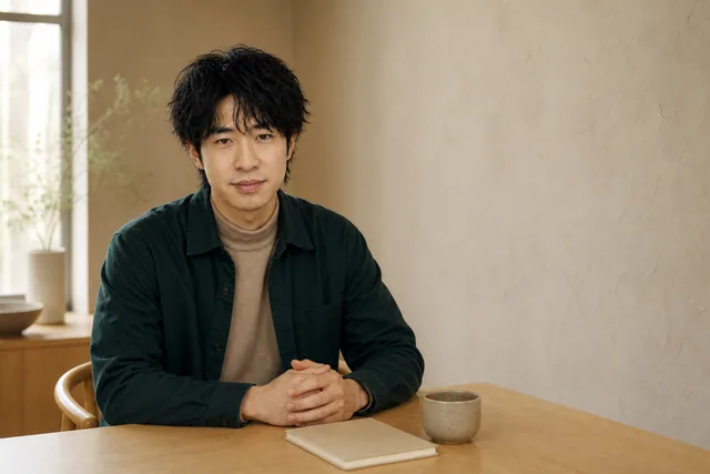 Haowen, founder of Own Rhythm, seated in a warm consultation studio